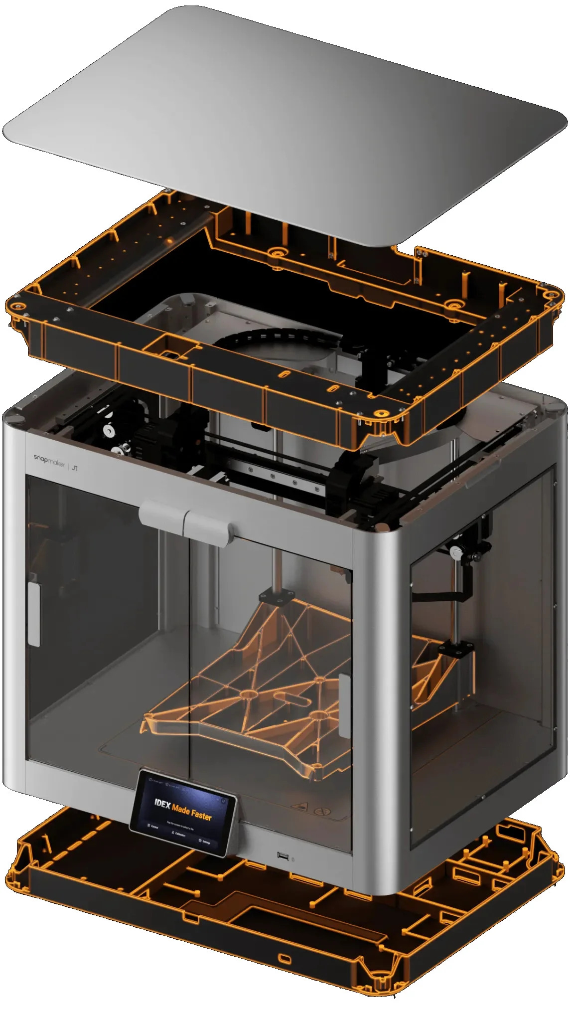 Snapmaker J1s Yüksek Hızlı IDEX 3D Printer - 81014 - Robot Sepeti